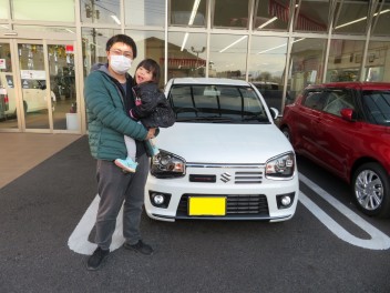 アルトワークスのご納車おめでとうございます！